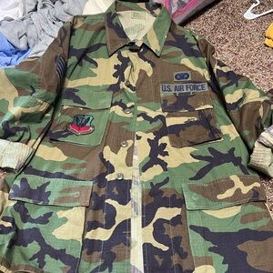Camouflage Military Jacket